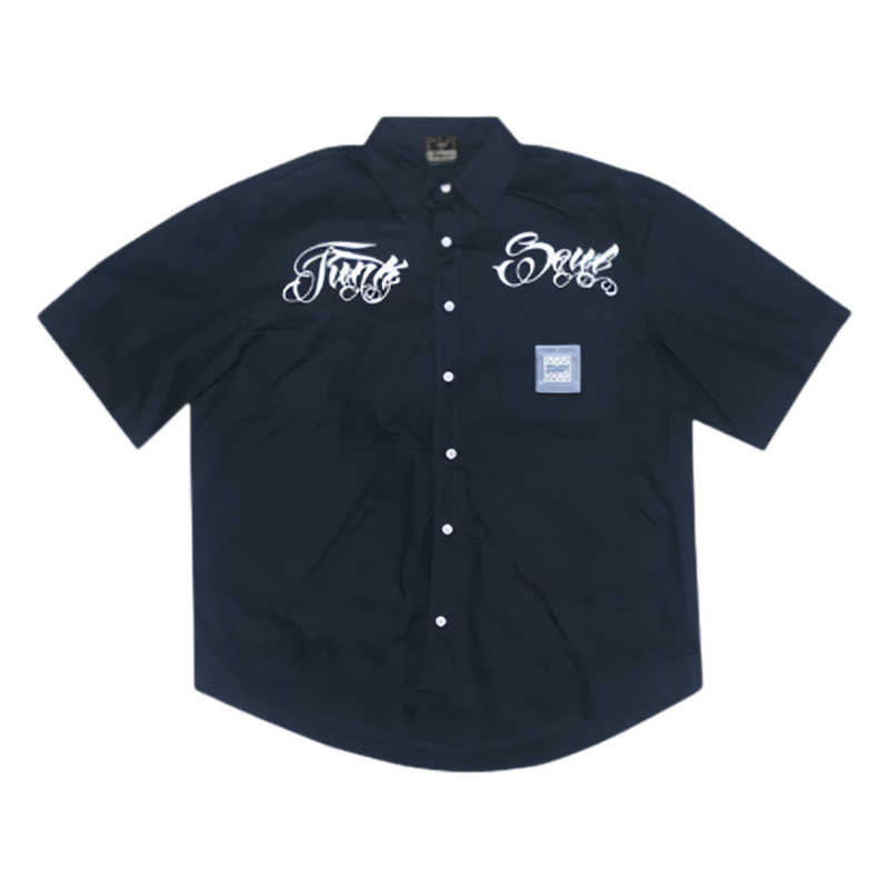 Chicano Popping Work Shirt V0774