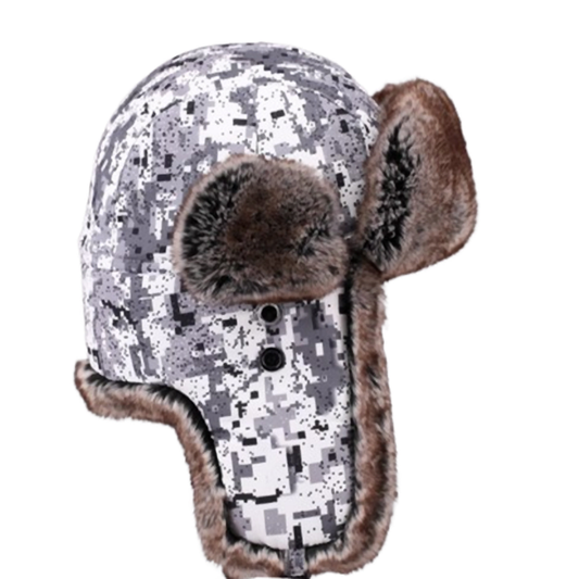 Camouflage bomber cap V0438