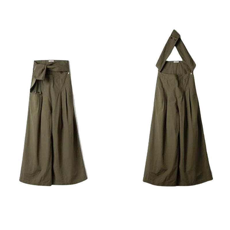 High-Waisted Wide Leg Pants V0639