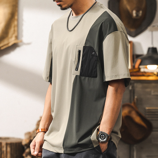 Cool Ice-Silk Summer T-Shirt V1009