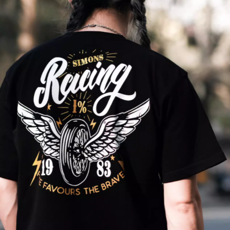 Heavy Way Back Logo T-Shirt V0503