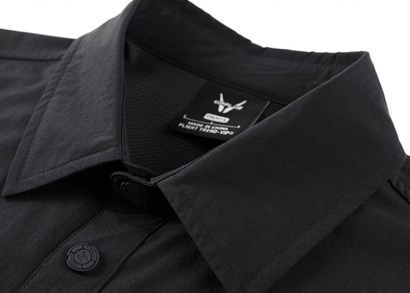 Shoulder Strap Multi-Pocket Shirt V0211