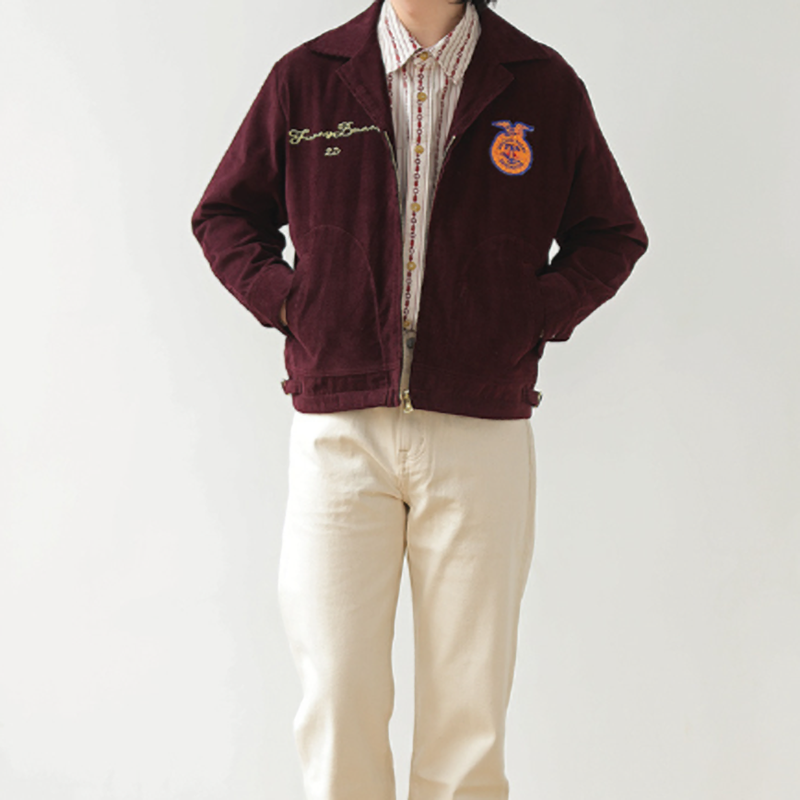 American Retro Corduroy FFA Jacket V0464