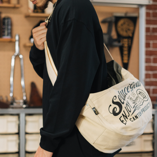 Vintage Newspaper Boy Bag V0953