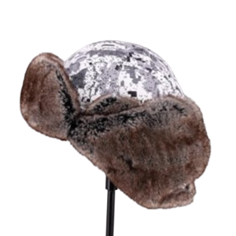 Camouflage bomber cap V0438