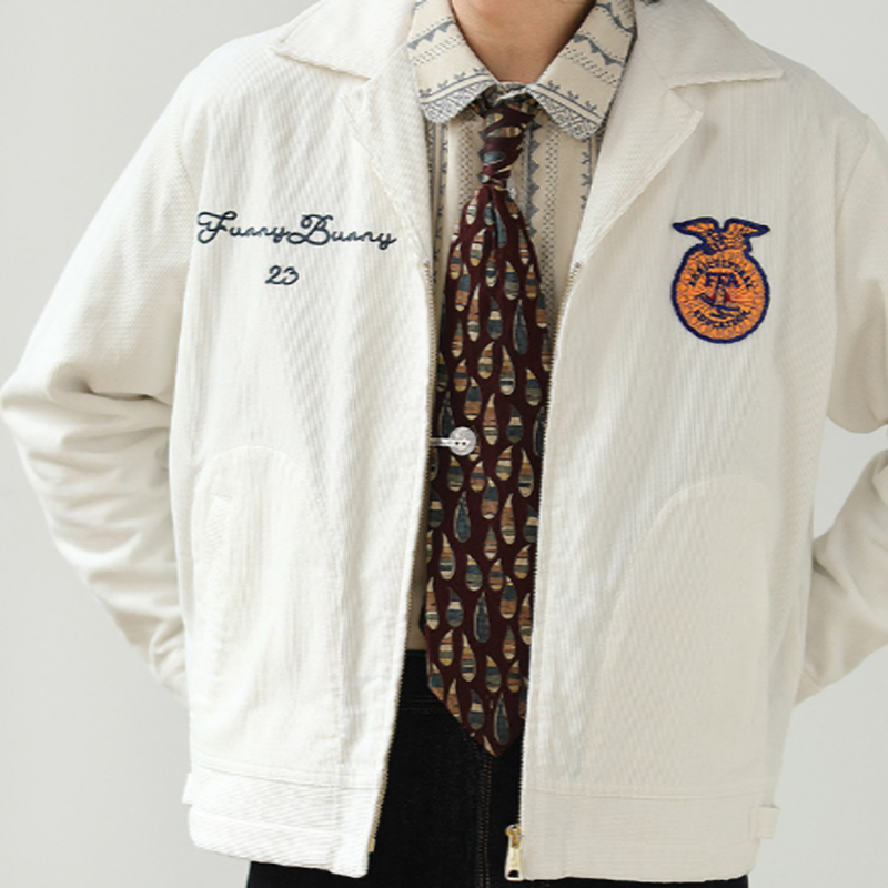 American Retro Corduroy FFA Jacket V0464