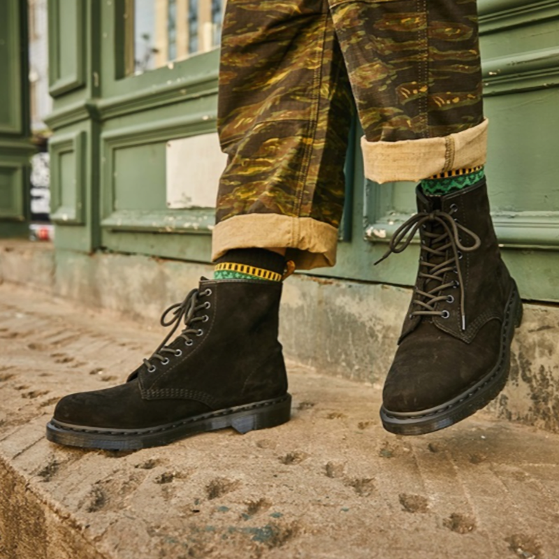 Retro British Biker Boots V0804