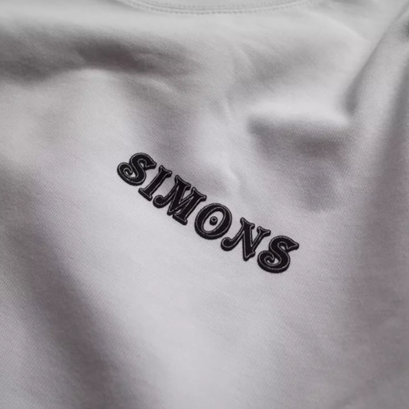 Oversized retro bike logo T-shirt V0502