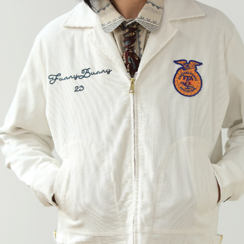 American Retro Corduroy FFA Jacket V0464