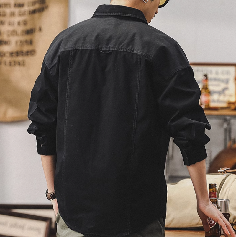 Patchwork retro shirt V0220