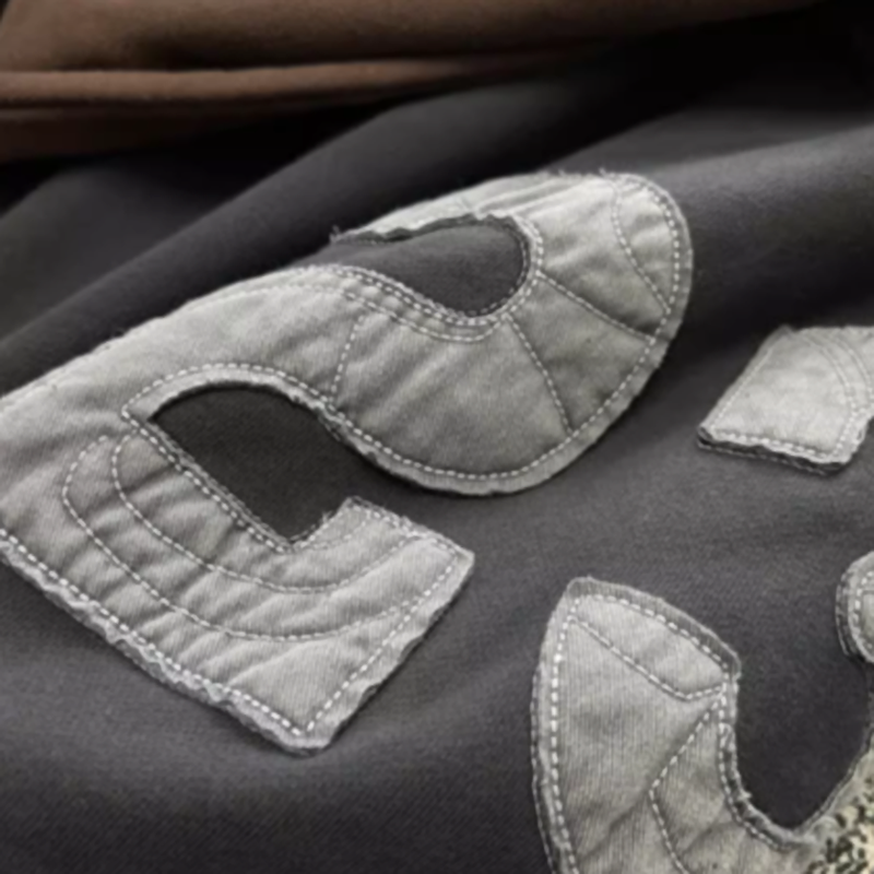 Heavyweight washed sweatshirt V0431