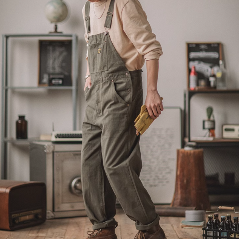 American Retro P44 Suspender Overalls V0519