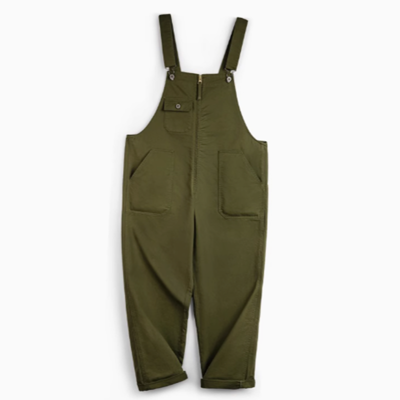 Navy Work Retro Overalls V0449