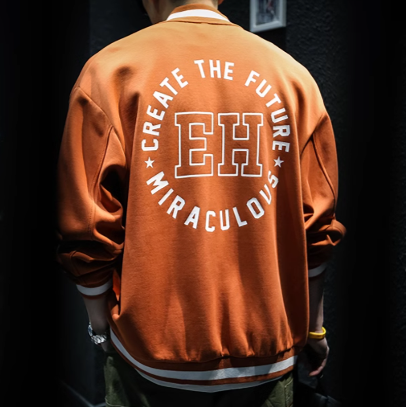 American retro stadium jacket V0288