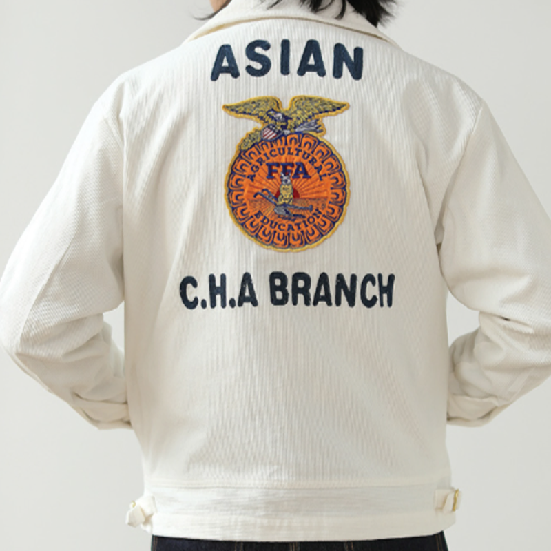 American Retro Corduroy FFA Jacket V0464