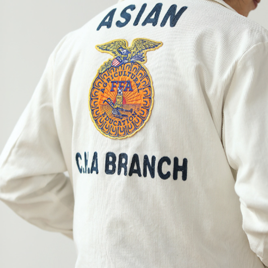 American Retro Corduroy FFA Jacket V0464