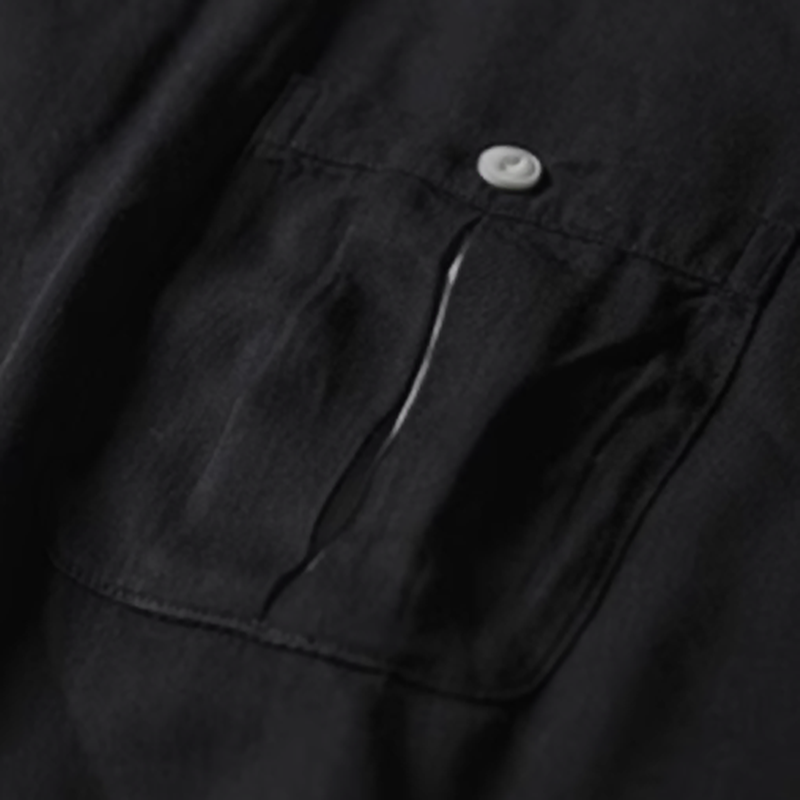 Cuban collar bowling shirt V0494