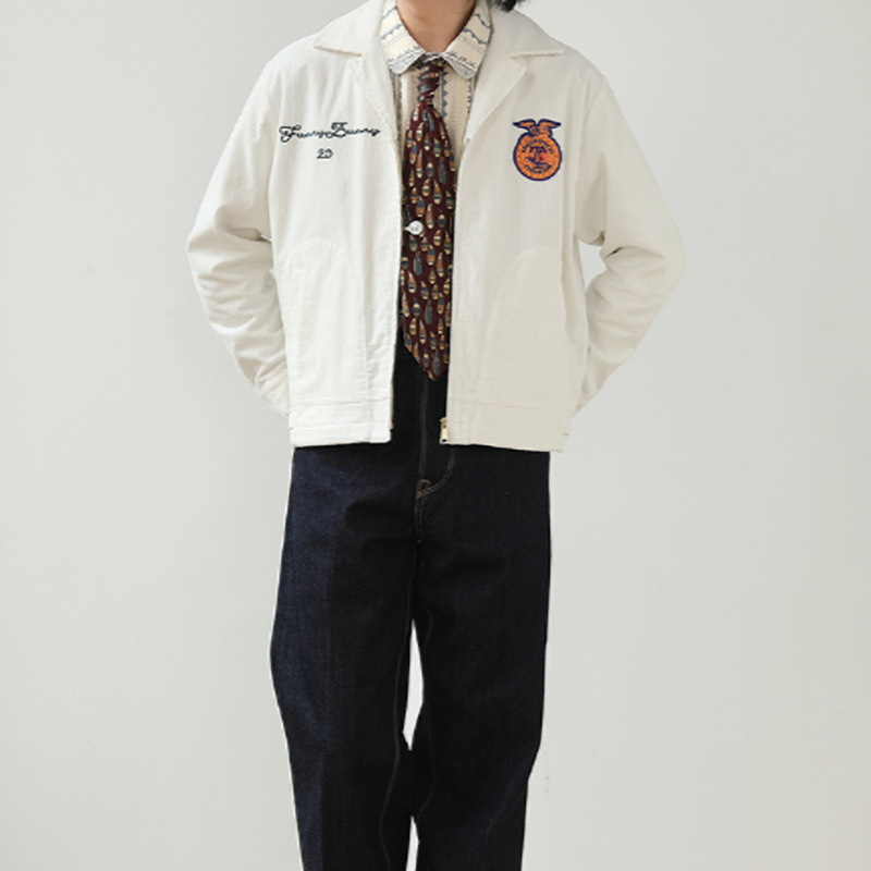 American Retro Corduroy FFA Jacket V0464