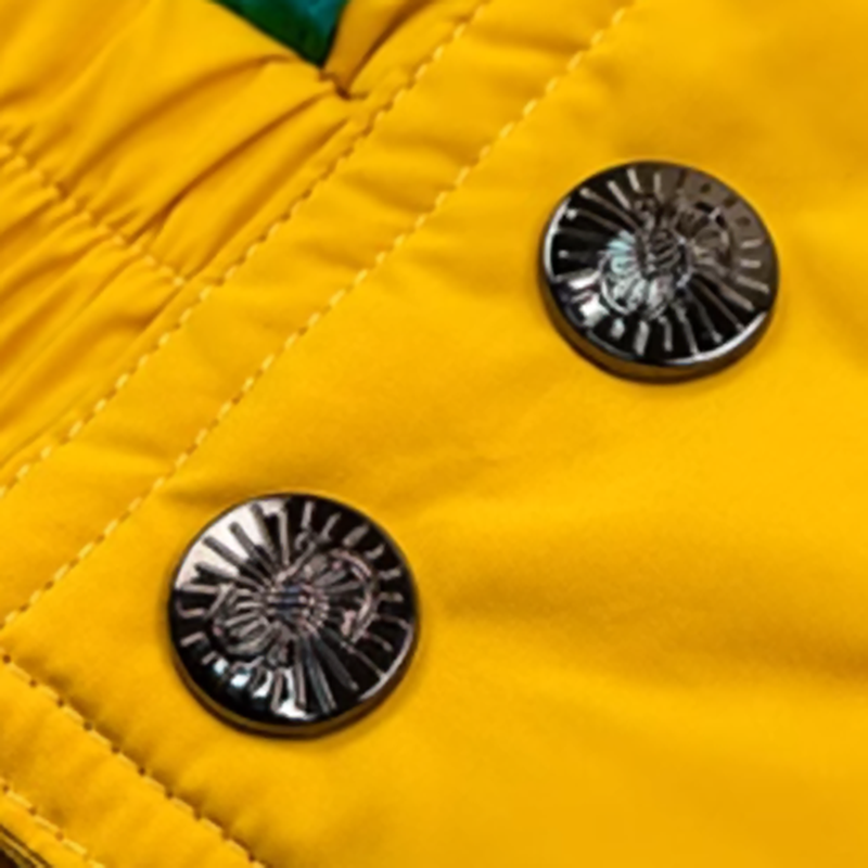 Retro color 2-way jacket vest V0513