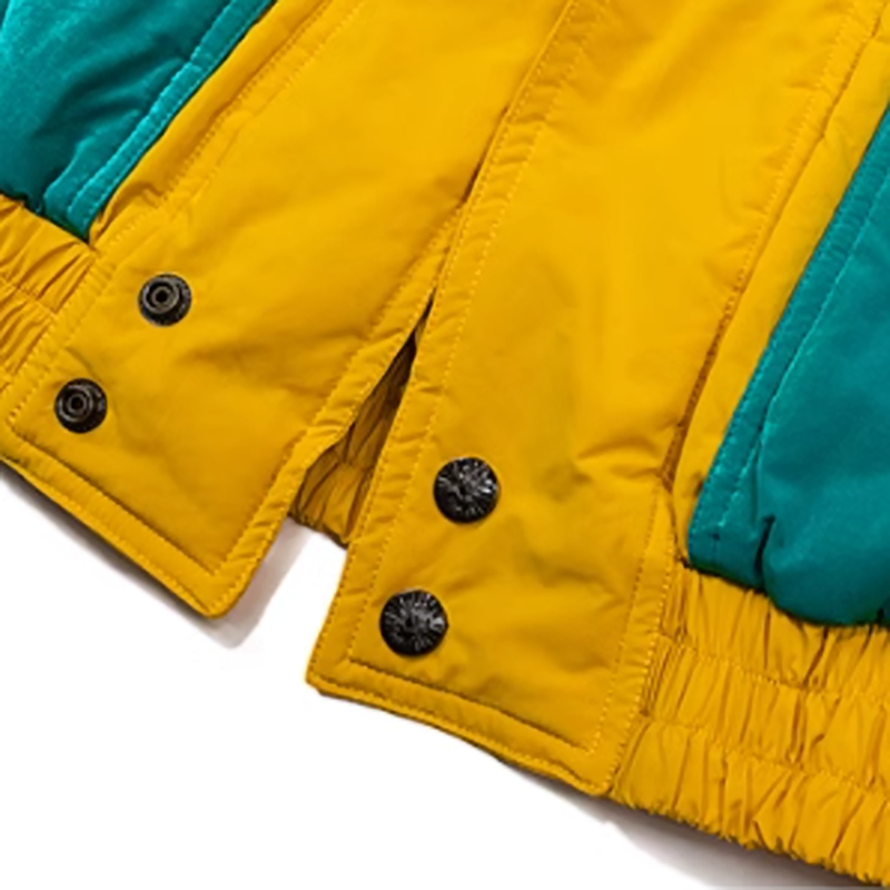 Retro color 2-way jacket vest V0513