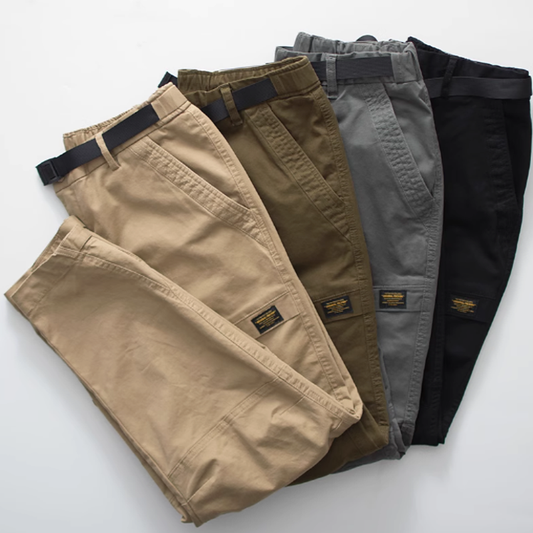 American Retro Tuck Pants V0173