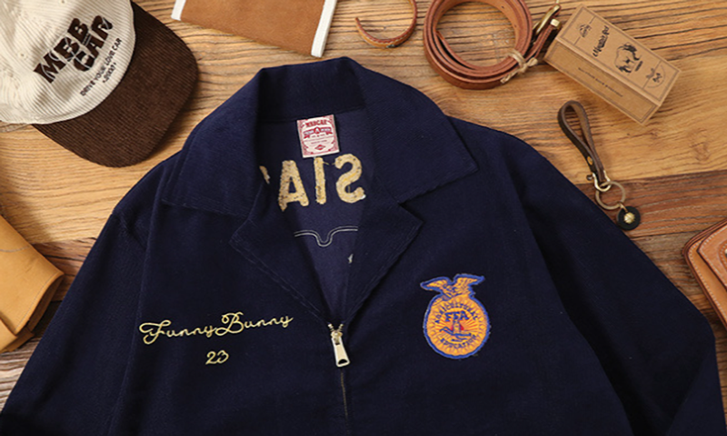 American Retro Corduroy FFA Jacket V0464