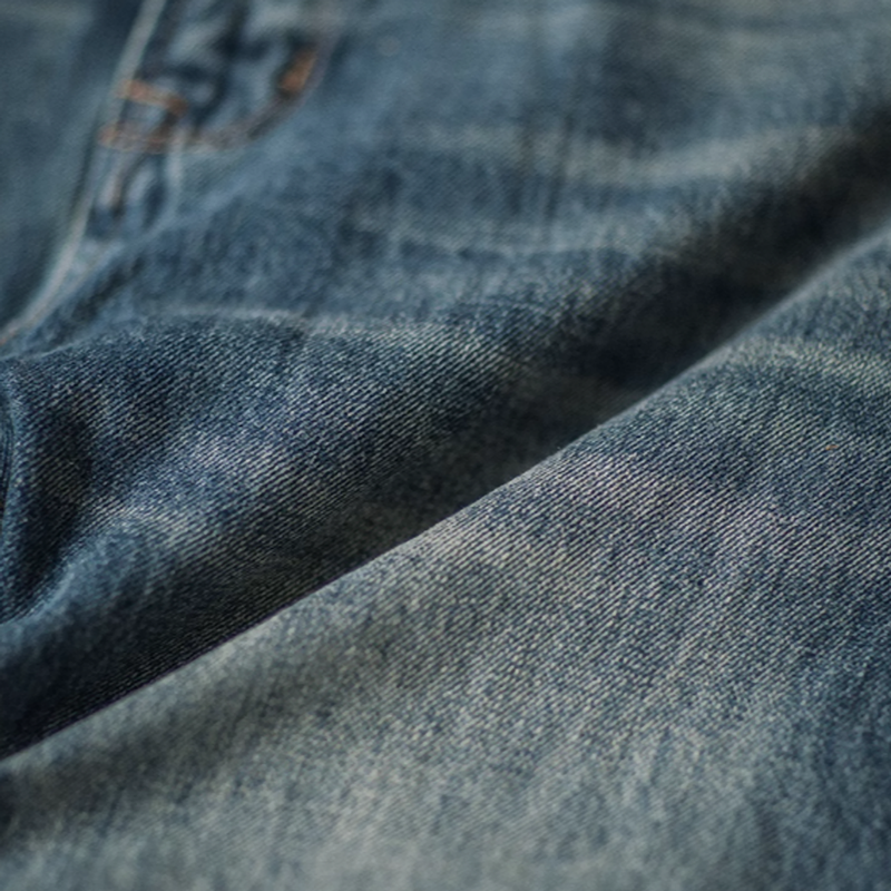 American retro washed denim V0483