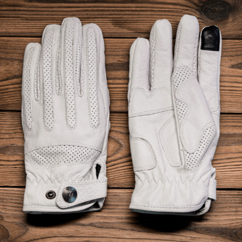 Vintage Touchscreen Riders Gloves V0797