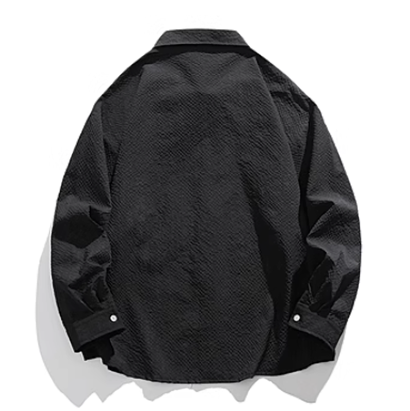 Retro Big Pocket Shirt V0548