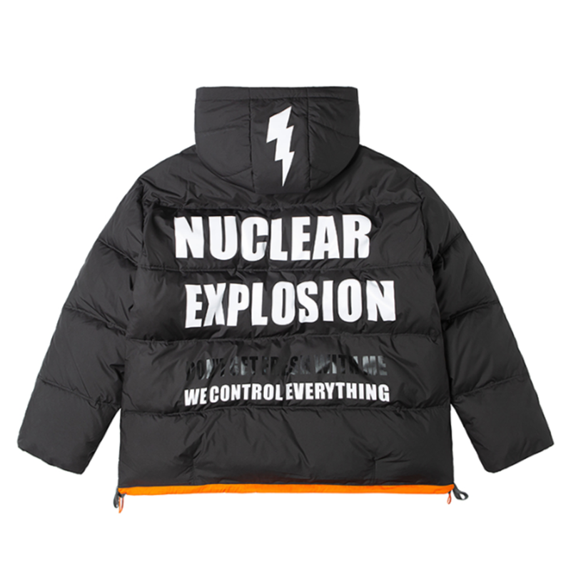 Patch Lightning Cotton Down Jacket V0433