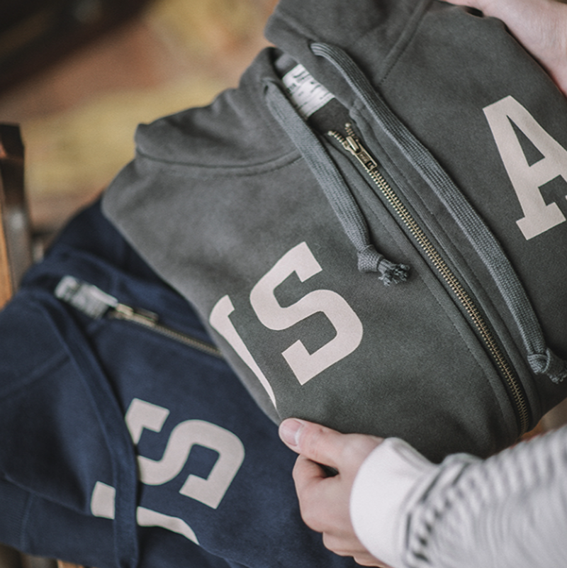 Retro Military Style Hoodie V0854