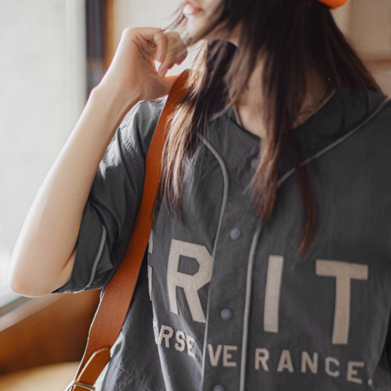 Summer Oversized Casual Baseball Shirt V0629
