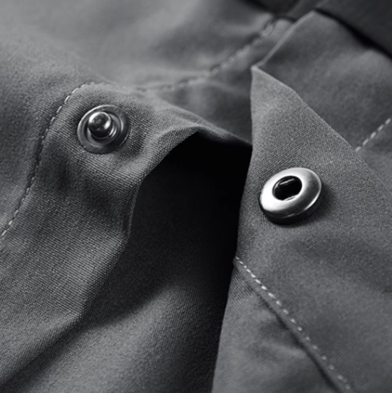 Color Clash Utility Shirt V0591