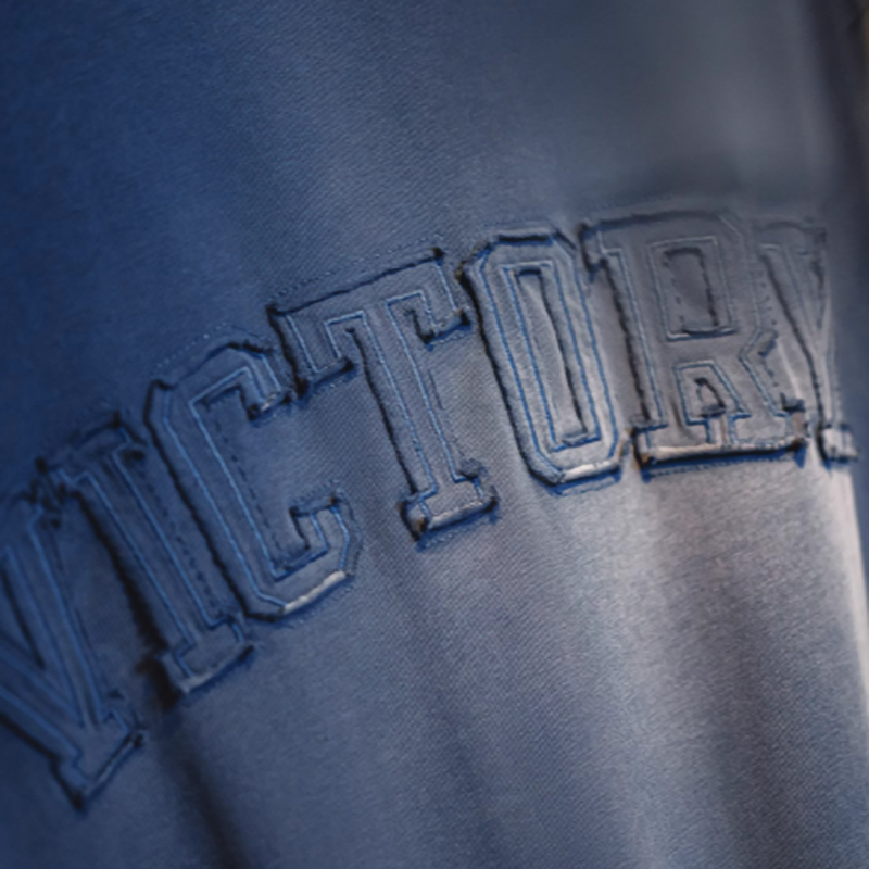 American retro washed long T-shirt V0509