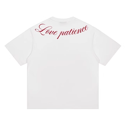 Heavyweight Neck logo Summer Tee V0552