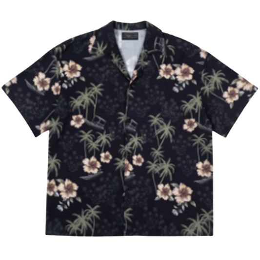 Tropical Wukong Coconut Beach Shirt V0723