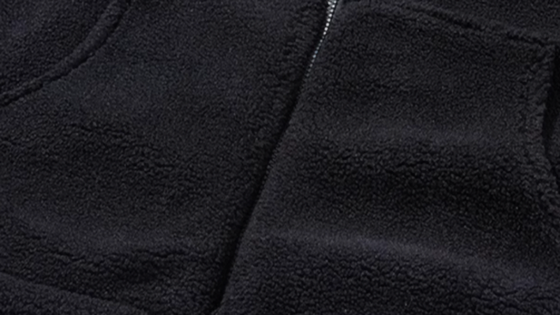 Big size Faux Lambswool Jacket V0813