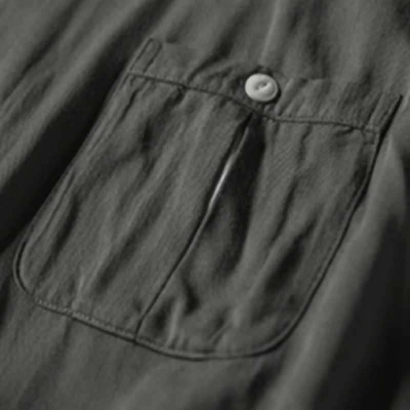 Cuban collar bowling shirt V0494