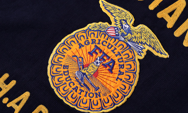 American Retro Corduroy FFA Jacket V0464