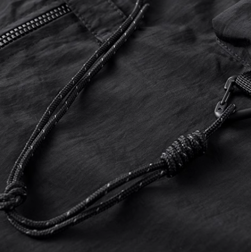 Fake layered multi-pocket shirt V0592