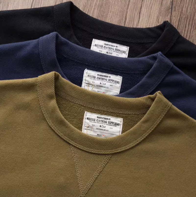 Vintage round neck sweatshirt V0166