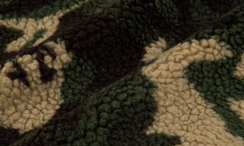 Reversible fleece camouflage vest V0478