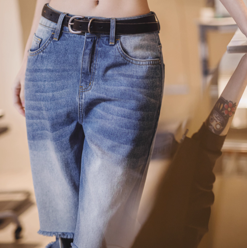 Spring Breeze Wide-Leg Jeans V0640