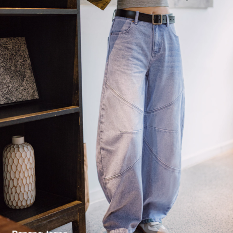 Vintage Patchwork Deconstructed Skinny Jeans V0649