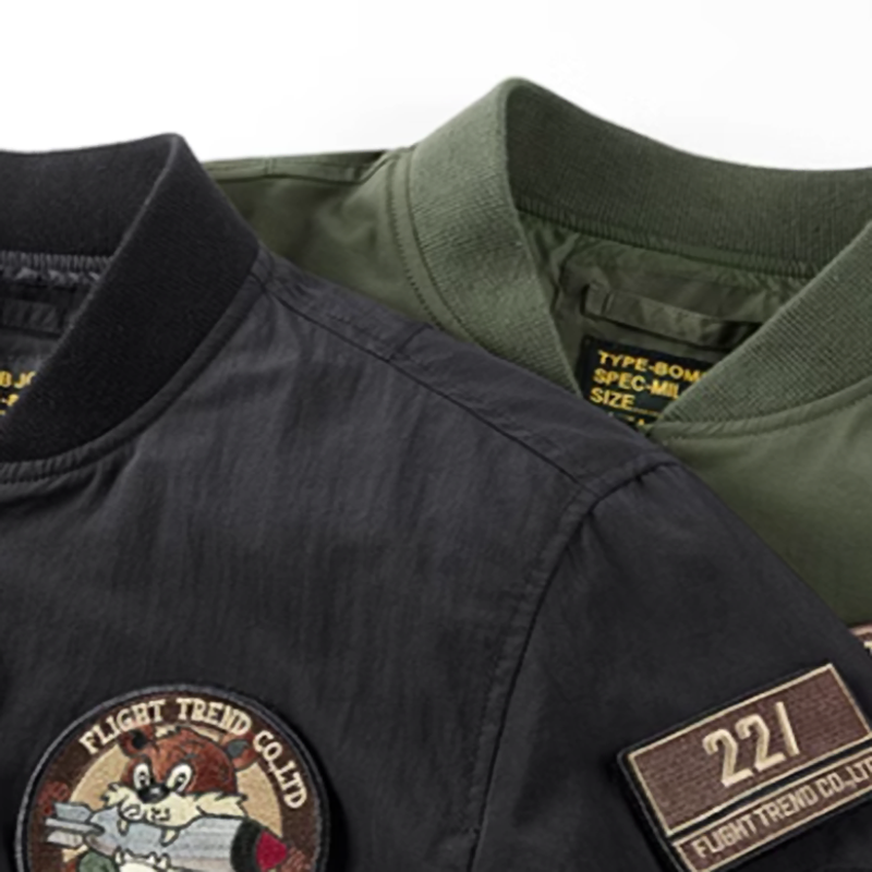American Retro Bomber Jacket V0270