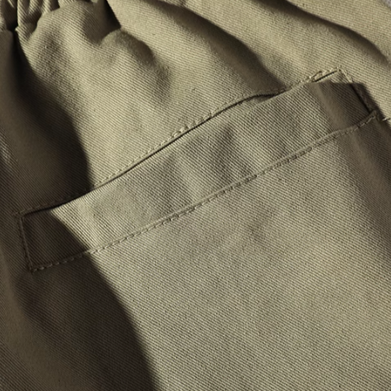 Retro Multi-Pocket Outdoor Cargo Pants V0538