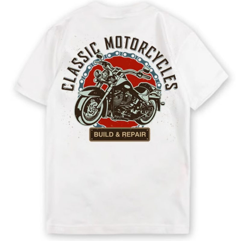Harley Print T-Shirt V0038