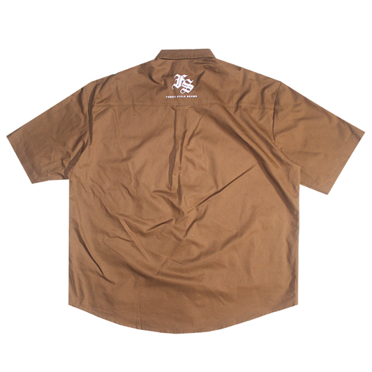 Chicano Popping Work Shirt V0774