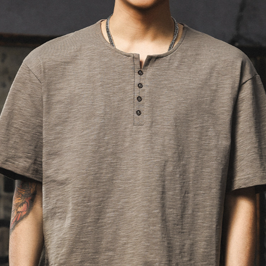 Retro Style Heavyweight T-Shirt V1008