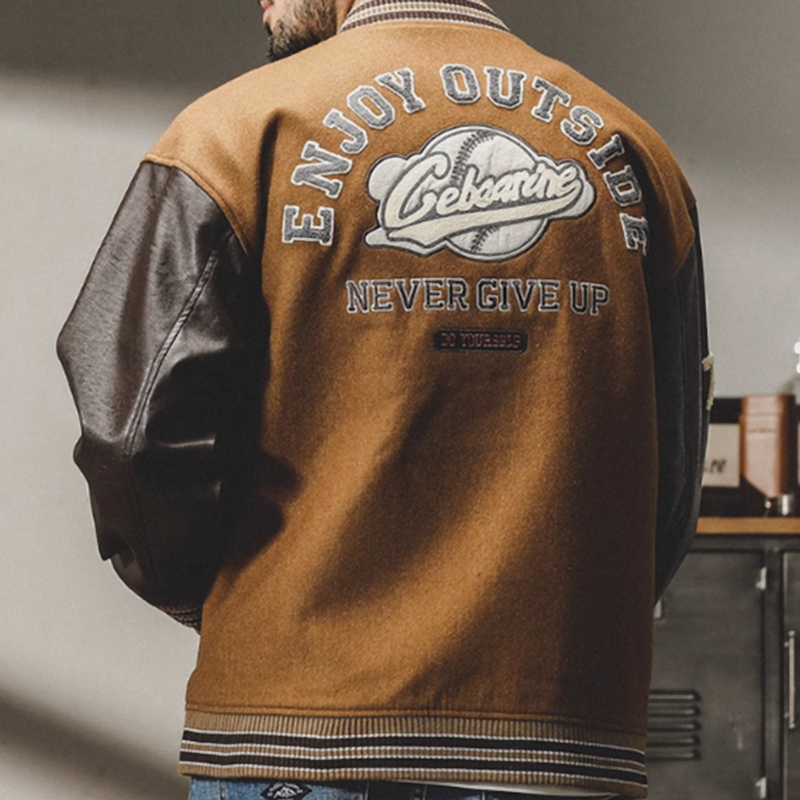 Baseball stadium jacket V0109